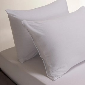 Κατωσέντονο Jersey Με Λάστιχο (Σετ 3τμχ) White Melinen King Size 180x225cm 100% Βαμβάκι