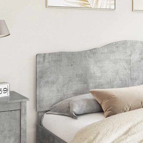 vidaXL Κεφαλάρι Σκυρόδεμα Γκρι 180 cm Επεξεργασμένο ξύλο