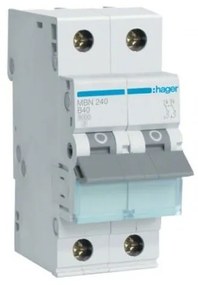 Αυτόματη Ασφάλεια B 6Ka 2x40Α MBN240 Hager MBN240