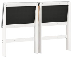 vidaXL Ταπετσαρισμένο κεφαλάρι Ανοιχτό γκρι 160 cm