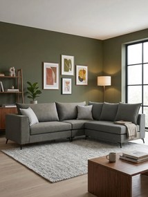 Γωνιακός καναπές Ricap-Gkri