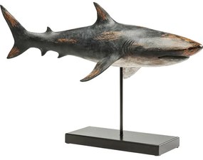 Διακοσμητικός Καρχαρίας (PL) 59x24x38.5εκ - Γκρι