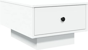 vidaXL Τραπεζάκι Σαλονιού Λευκό 60x45x31 εκ. Επεξεργασμένο Ξύλο