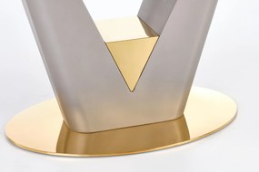 VALENTINO table light grey/gold DIOMMI V-CH-VALENTINO-ST