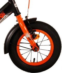 Thombike 12 Inch 21,5 cm Boys Coaster Brake Black/Orange