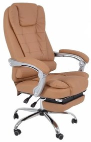 Καρέκλα γραφείου Mesa 311, Beige, 120x67x72cm, 23 kg, Με ρόδες, Με μπράτσα, Μηχανισμός καρέκλας: Μηχανισμός multiblock | Epipla1.gr