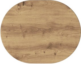 vidaXL Τραπεζάκι Πλευράς Artisan Δρυς 50 x 39,5 x 55 εκ