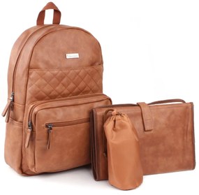 Τσάντα Αλλαξιέρα Backpack (30x19x44) Kidzroom Popular Brown