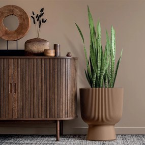 Γλάστρα - κασπώ χάλκινη Y36,5x∅29,8εκ