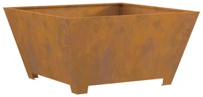 vidaXL Τζάκι Τετράγωνο 80x80x40 εκ. Ανθεκτικό στη Φθορά