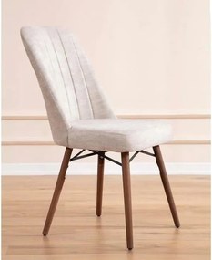 Extendable Dining Table &amp; Chairs Set (5 Pieces) Lidyana - Cream Cream