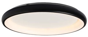 Φωτιστικό Οροφής Aca BR71LEDC81BK DIANA Μαύρο Ματ (Black Mat) 3000K