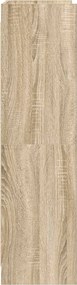vidaXL Βιβλιοθήκη Sonoma Δρυς 87,5 x 30 x 111 εκ Επεξεργασμένο Ξύλο