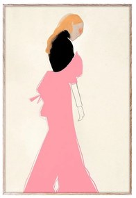 Πόστερ Pink Dress 16072 50x70 Paper Collective Κάθετοι Χαρτί
