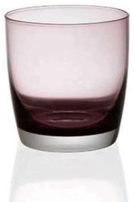 Ποτήρι Ουίσκι Irid 52.012.51 355ml Purple Cryspo Trio Γυαλί