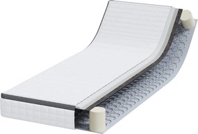 vidaXL Στρώμα Λευκό και Γκρι 80 x 200 cm Σαμπρέλα Bonell