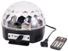 Bluetooth Διακοσμητικό Φωτιστικό με Φωτισμό RGB Party Light LED σε Μαύρο Χρώμα