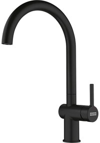 Franke Active J Standard Ματ Μαύρο Αναμεικτική μπαταρία 50mm