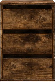 vidaXL Συρταριέρα Καπνιστή Δρυς 40x41x58 εκ. από Επεξεργ. Ξύλο