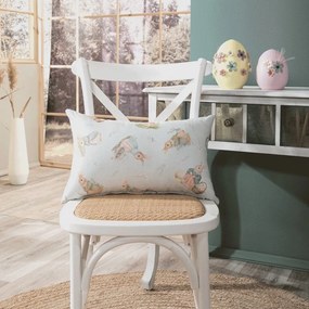 Μαξιλαροθήκη Διακοσμητική Πασχαλινή Pastel Multi Teoran 30X50 Acrylic,Cotton,Polyester