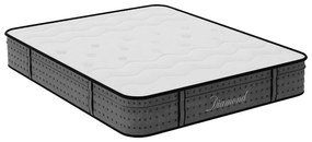 Στρώμα Diamond  pocket spring+gel memory foam 25-27cm 150x200εκ