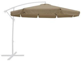 Πανί Ανταλλακτικό Μπεζ για Ομπρέλα HANGING Φ 300cm Alu -  Φ 3m