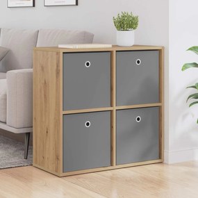 vidaXL Πλαϊνό γραφείο Artisan Oak 68,5 x 32 x 67 εκ
