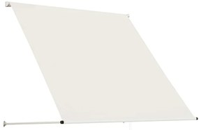 vidaXL Τέντα Συρόμενη Κρεμ 150 x 150 εκ.