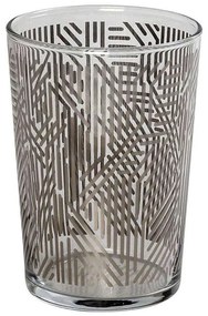 Ποτήρι Νερού Labyrinth RAB656K6 8,8x12cm 510ml Clear-Silver Espiel Γυαλί