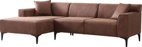Corner Sofa New Petra L Corner - Cognac Cognac