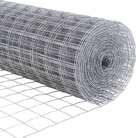 vidaXL Φράχτης Εuro 0,6 x 50 μ. Σίδηρος με επικάλυψη PVC