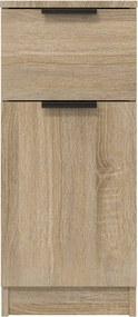 vidaXL Ντουλάπι Sonoma Δρυς 30 x 30 x 70 εκ. από Επεξεργασμένο Ξύλο