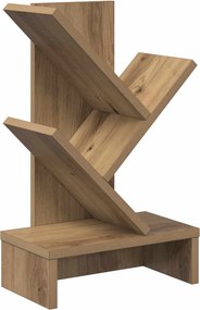 vidaXL Ράφι Δέντρων 3-Επιπέδων 30 x 18 x 48 εκ Επεξεργασμένο Ξύλο