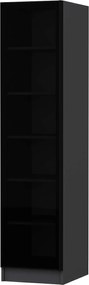 Μονοφυλλη Ντουλαπα Ανθρακι MINAR KALEO 52x135x255