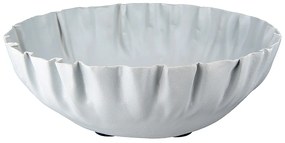 Βάζο ArteLibre Τσαλακωμένο Λευκό Μέταλλο 5cm