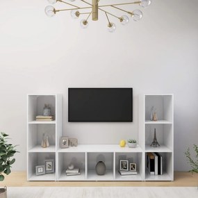 vidaXL | Ντουλάπι TV | 3 pcs 37 x 35 x 107.5 εκ