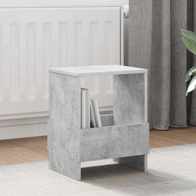 vidaXL Ράφι Περιοδικών Σκυρόδεμα Γκρι 35 x 30 x 45 εκ.