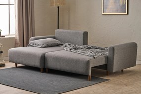 Corner Sofa-Bed Mane Left - Grey Grey