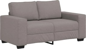 vidaXL Διθέσιος Καναπές Μπεζ 160x77x82 εκ. Ύφασμα