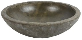 Διακοσμητικό Μπολ 013.809812 Φ30x8cm Brown-Grey Rock