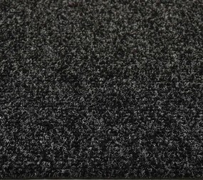 vidaXL Χαλί 20 pcs Μαύρο 50 x 50 cm Ορυκτή άσφαλτος
