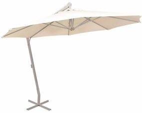 vidaXL Ομπρέλες Εξωτερικού Χώρου Μπεζ Πολυεστέρας