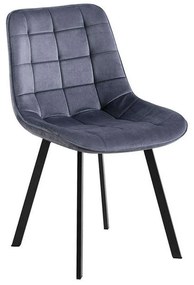 Καρέκλα Myriam ΕΜ7913,2 50x56x83cm Dark Grey