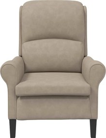 vidaXL Πολυθρόνα Taupe 76 x 94 x 102 εκ. Μικροΐνες