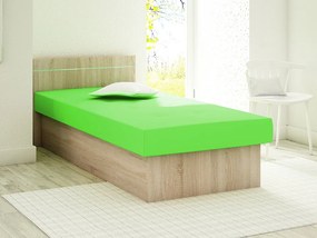 Κρεβάτι Dover 101, Μονόκλινο, Πράσινο, 80x190, 80x192x68cm, 53 kg, Στρώμα: Ναι | Epipla1.gr