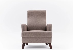 Πολυθρόνα Καφέ ALY ARZILLA 87x76x91