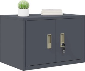 vidaXL Ντουλάπι αποθήκευσης Ανθρακί 60 x 40 x 40 εκ. Ατσάλι