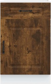 vidaXL ντουλάπι βάσης κουζίνας Kalmar Καπνιστή δρυς Επεξεργασμένο Ξύλο