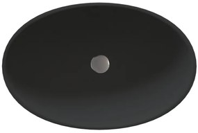 Sanitec Gaia 204 Νιπτήρας Συνθετικός Επικαθήμενος 46,5x15cm Anthracit