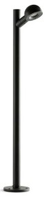 Φωτιστικό Δαπέδου Brot 600 75573 LED 6W 2700K 290lm IP65 5,8x60cm Black Faro Barcelona